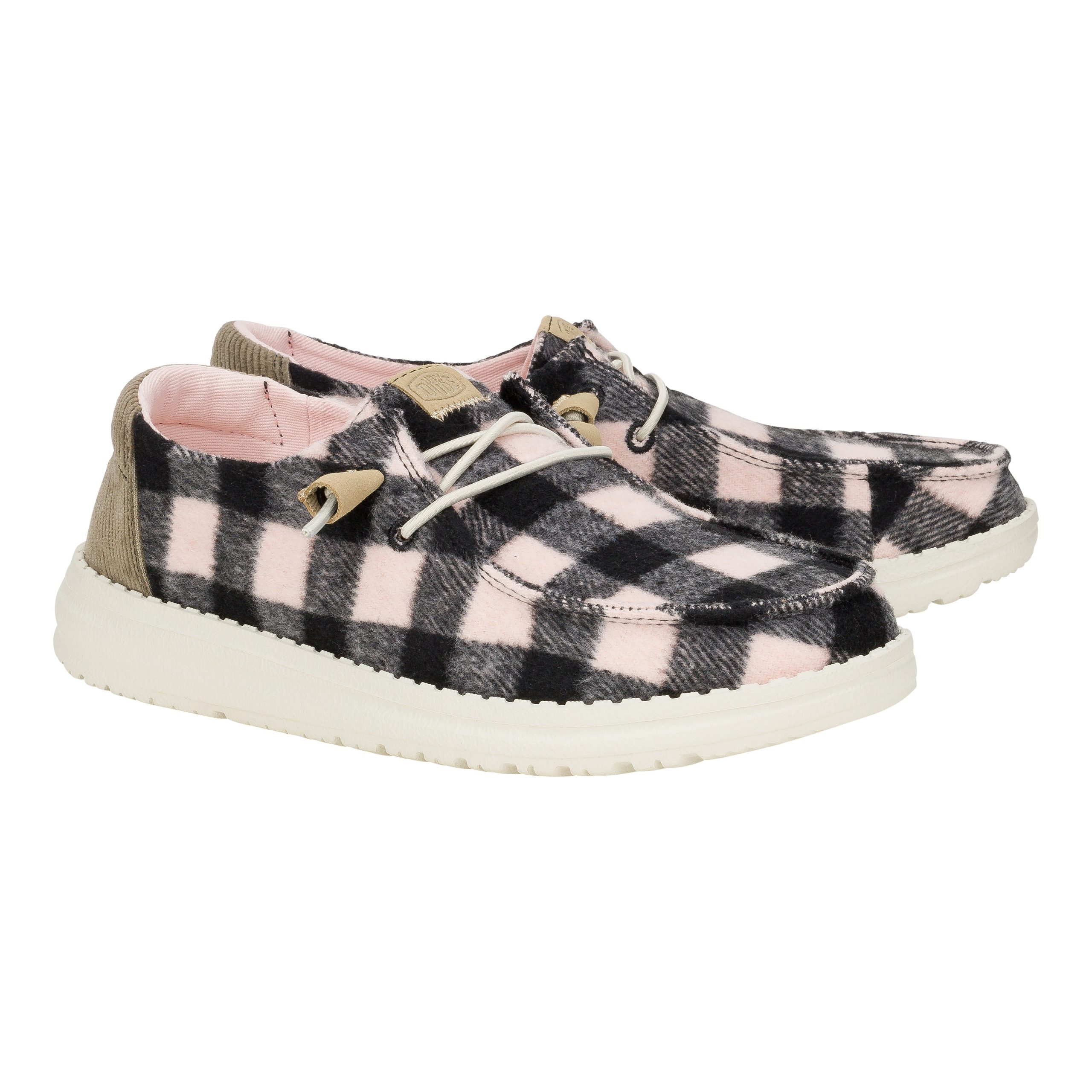 Wendy Buffalo Plaid – Pale Pink/Black - Image 3