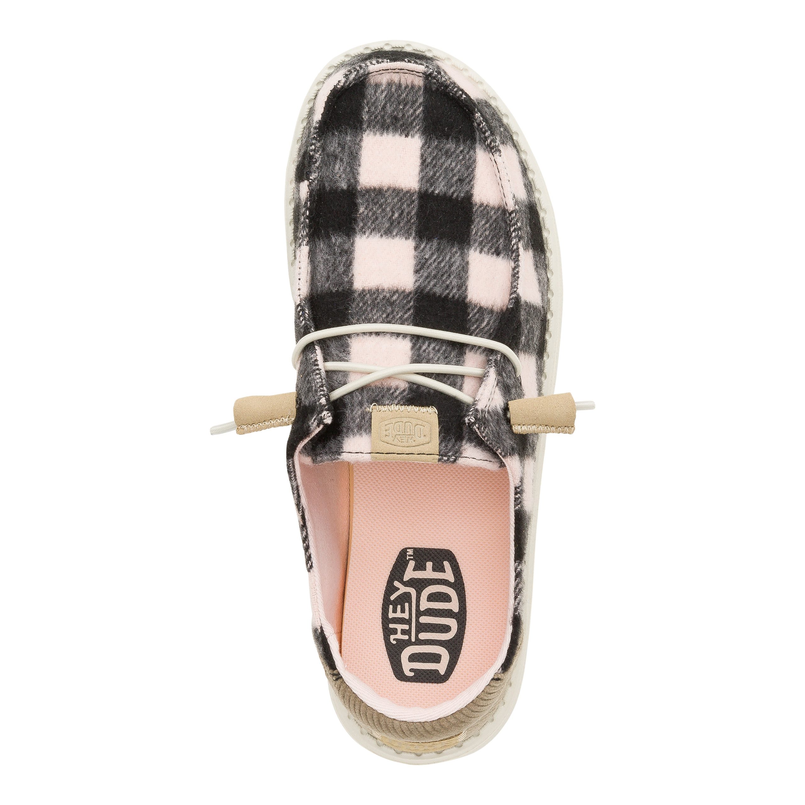 Wendy Buffalo Plaid – Pale Pink/Black - Image 7