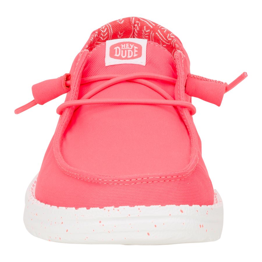 Wendy Stretch Canvas – Fiery Coral - Image 5