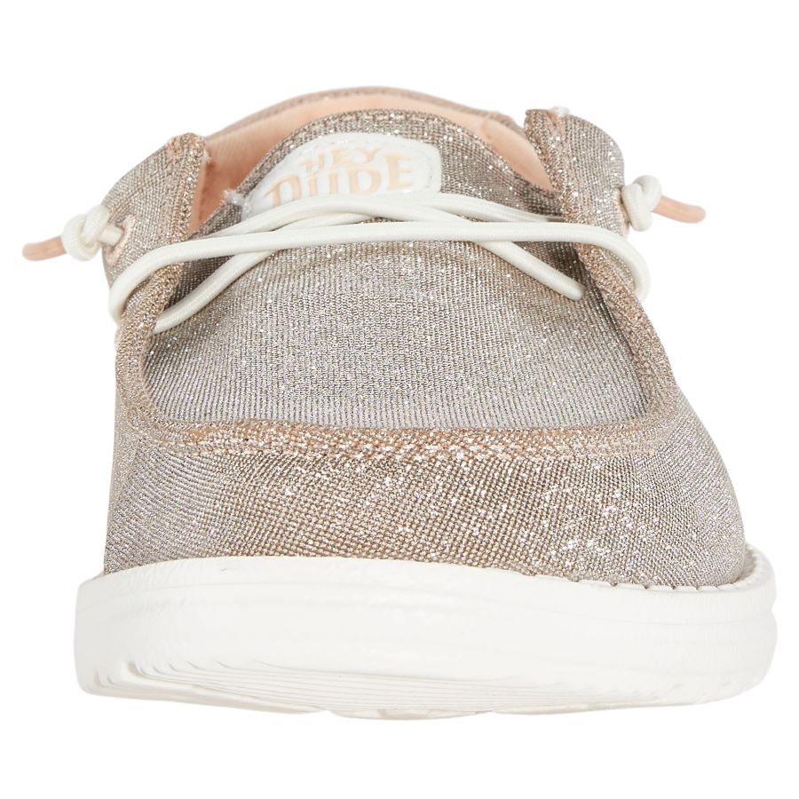 Wendy Toddler Metallic Sparkle – Rose Gold - Image 4