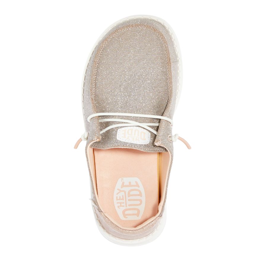 Wendy Toddler Metallic Sparkle – Rose Gold - Image 6