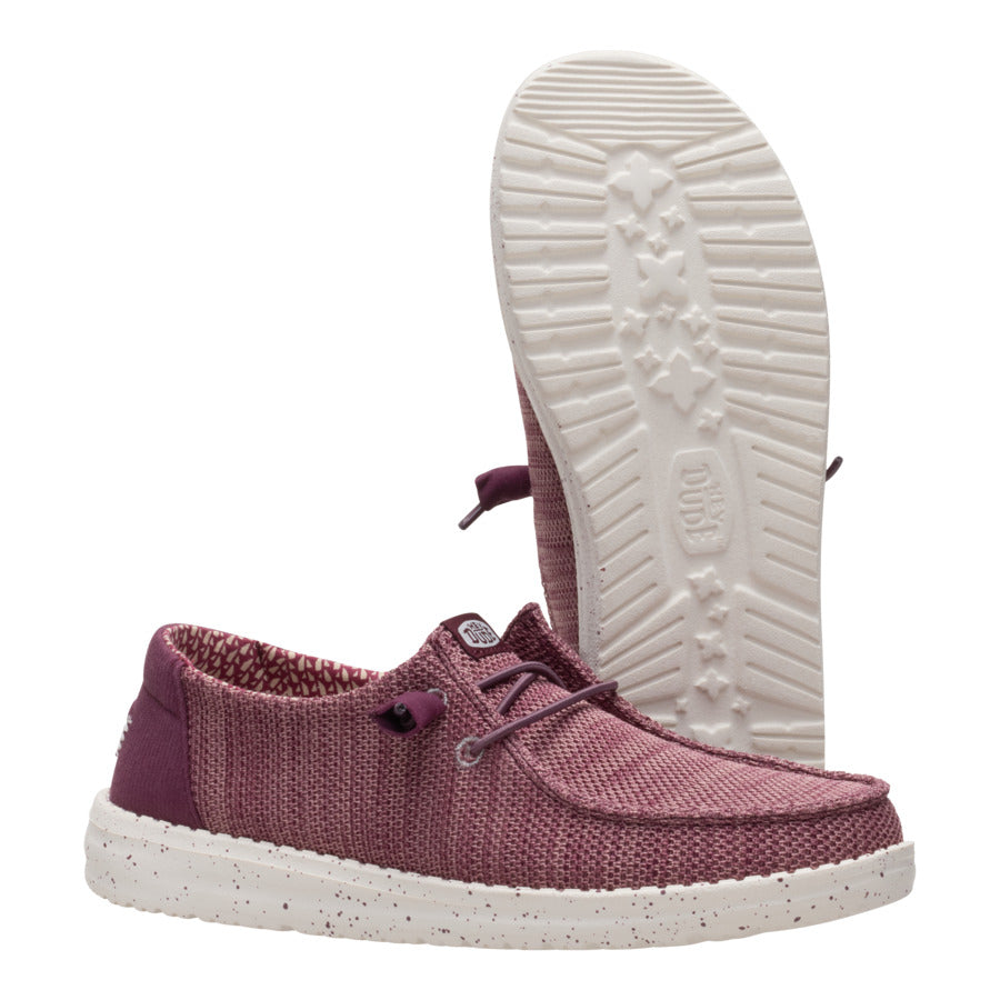 Wendy Stretch Sox – Burgundy - Image 4