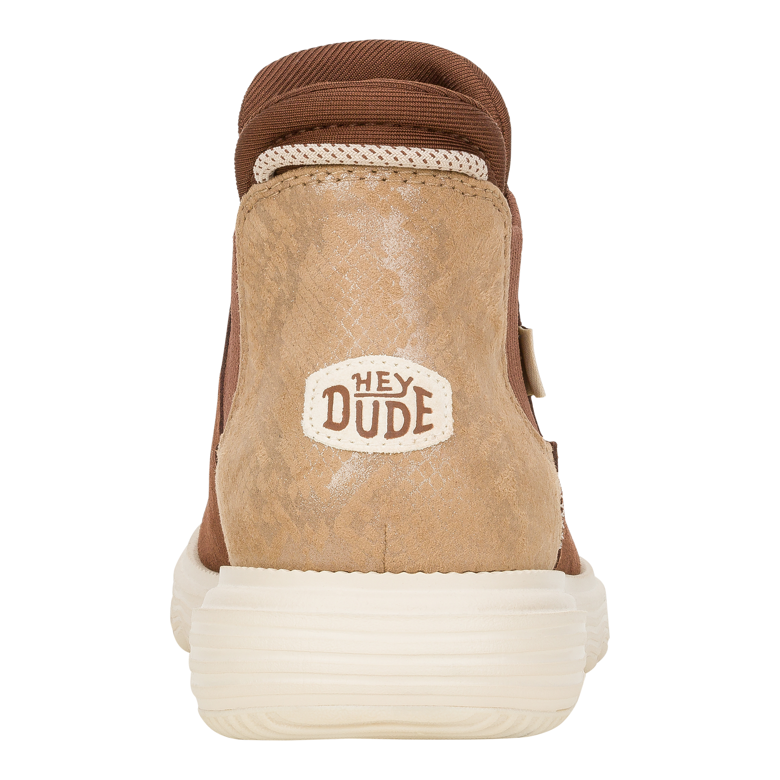 Branson Womens Suede Novelty – Brown/Snake - Image 5