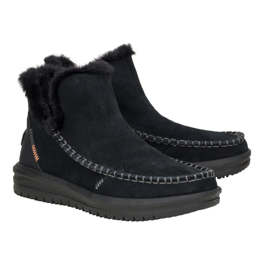 Camden Suede – Black/Black - Image 3