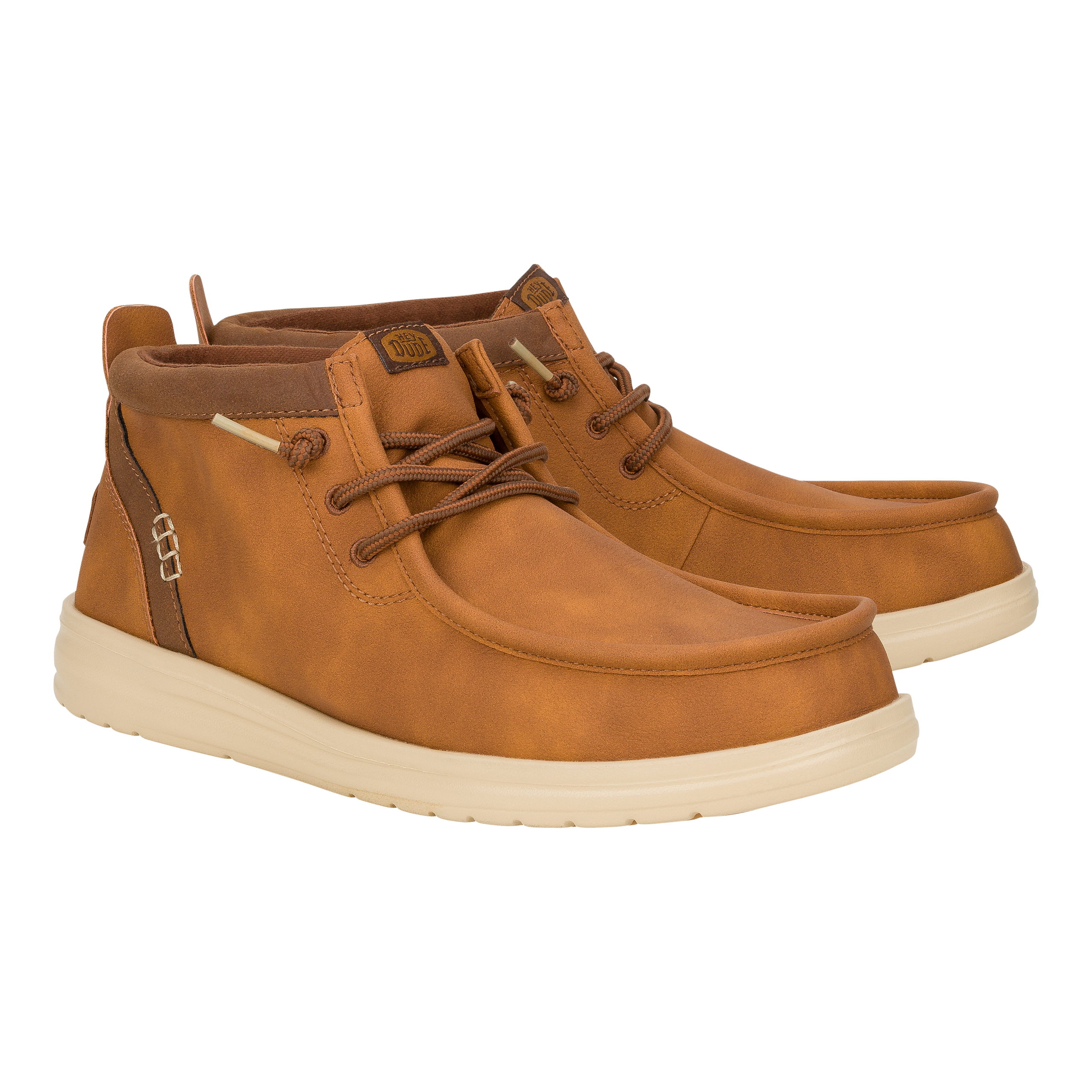 Wally Mid Gripr Classic – Cognac/Tan - Image 2