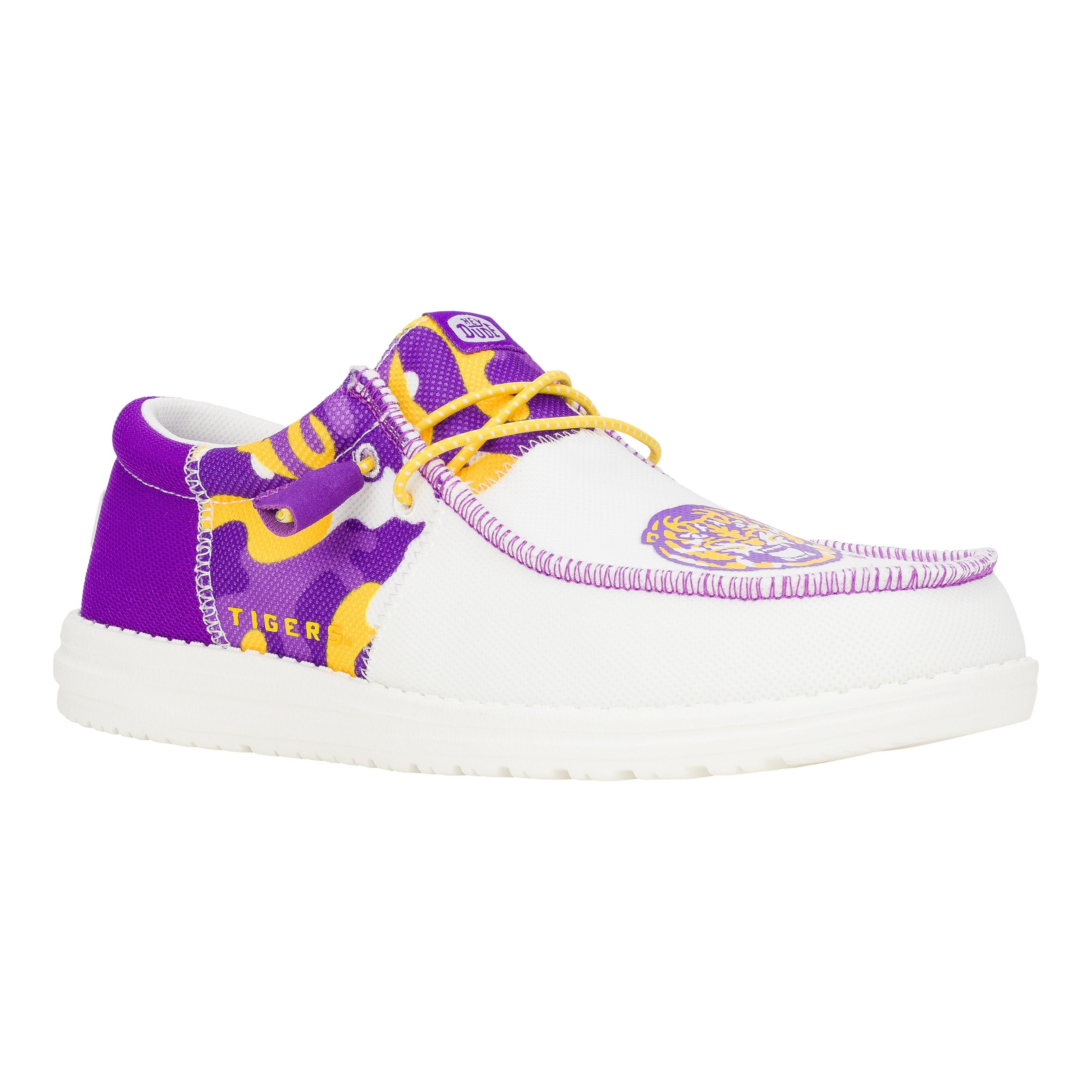 Men's Wally Tri LSU – LSU Purple/Yellow - Image 8