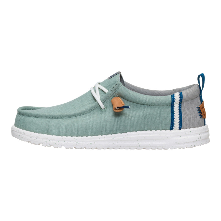 Wally Craft Linen – Iceberg Green/Moon Grey