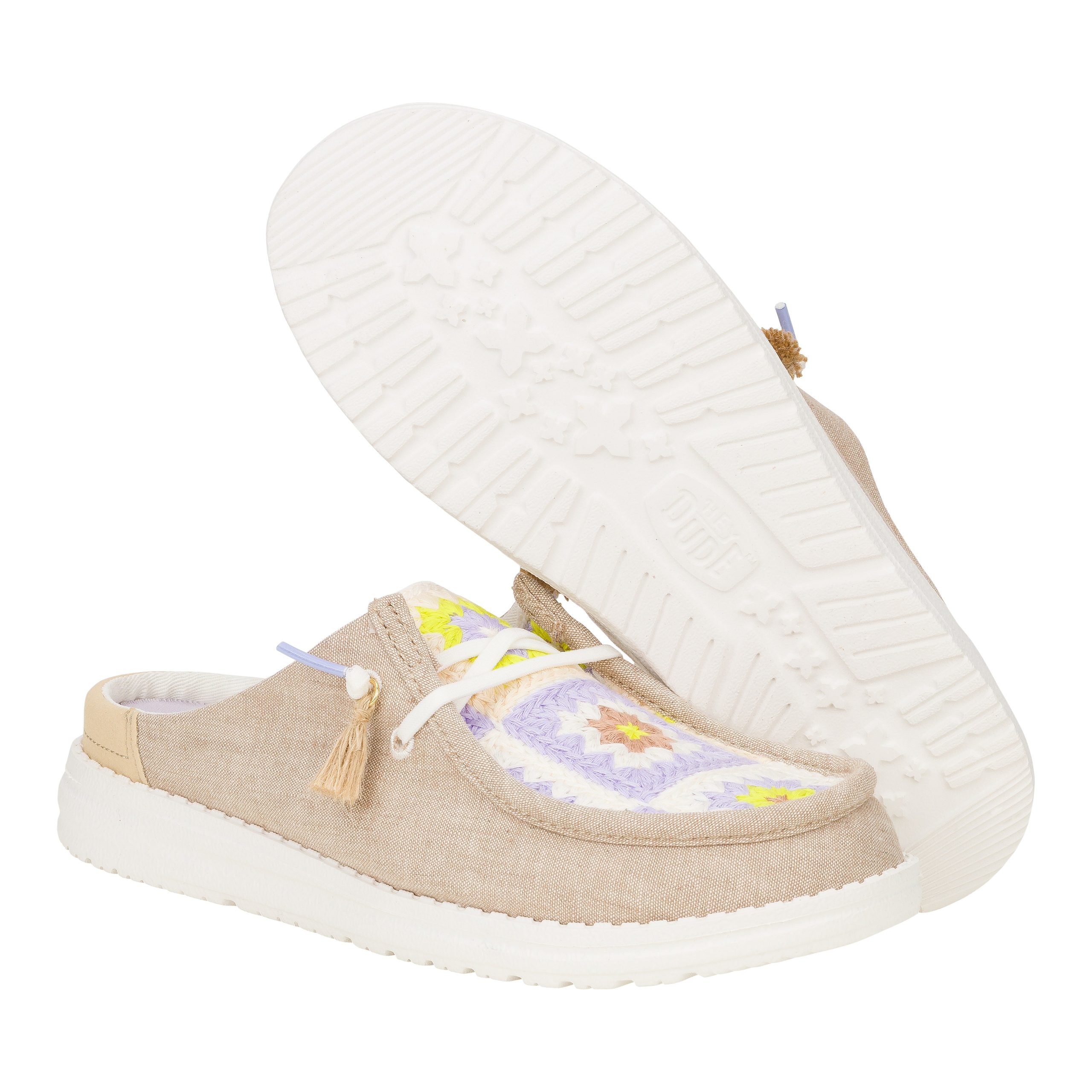 Wendy Slip Cottage Crochet – Wood Ash/Multi - Image 3