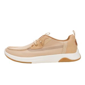 Wally Drift Mesh – Irish Cream/White