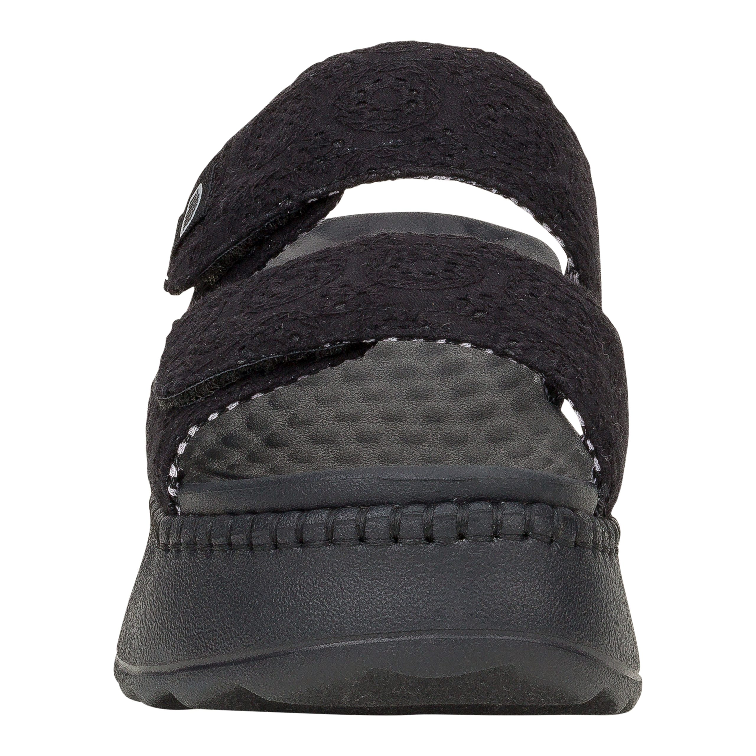 Delray Slide Eyelet – Black - Image 4