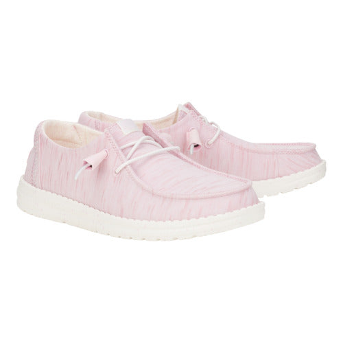 Wendy Heathered Stretch – Bubblegum - Image 2