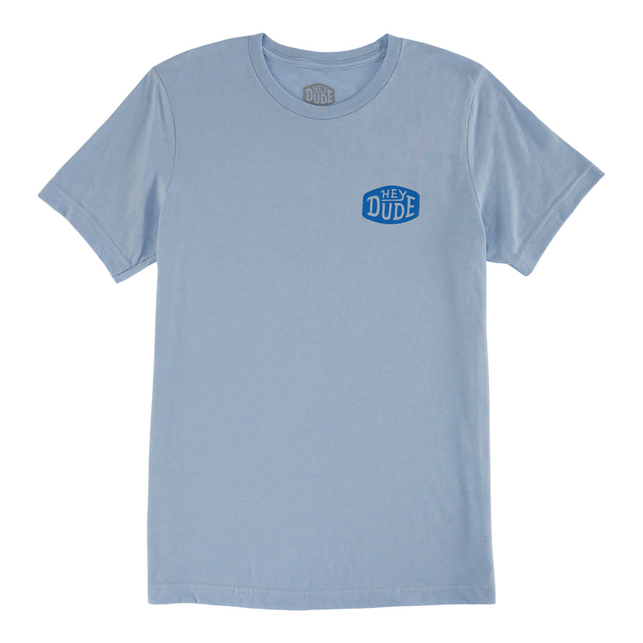 Go To Buckle Tee – Light Blue