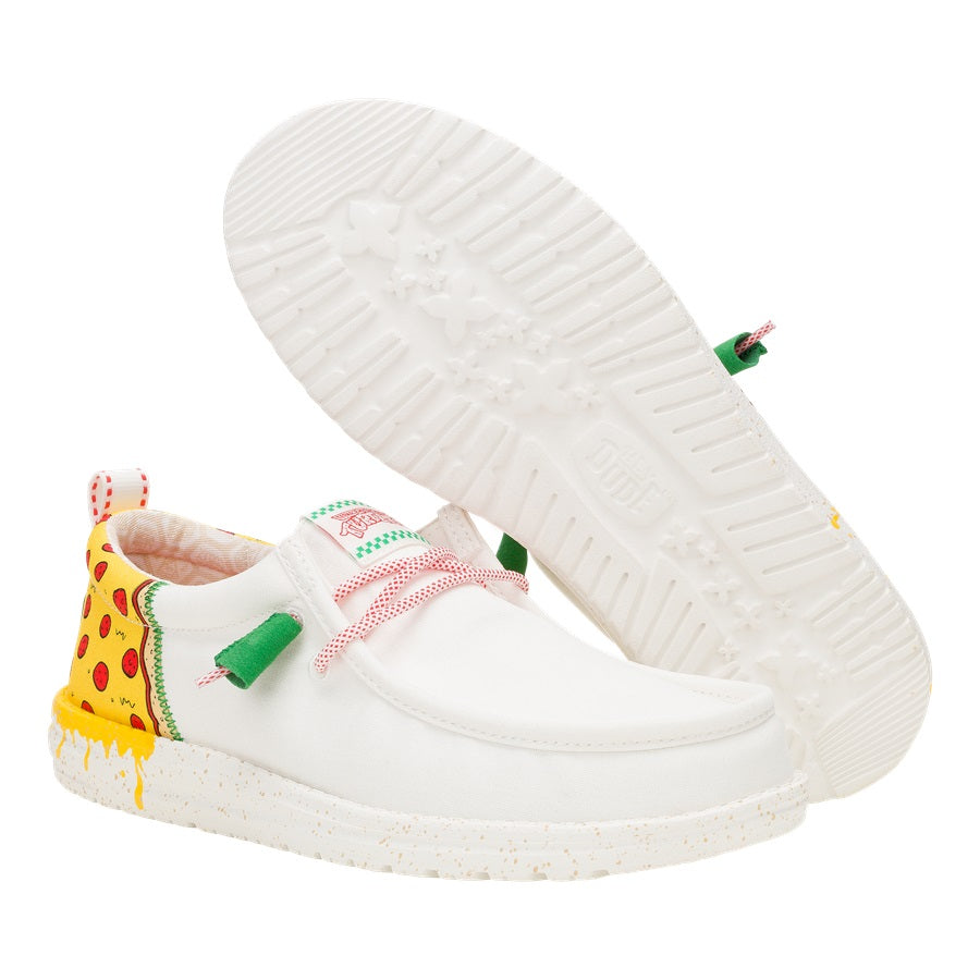 TMNT Pizza Wally Funk – Pizza White/Red - Image 3