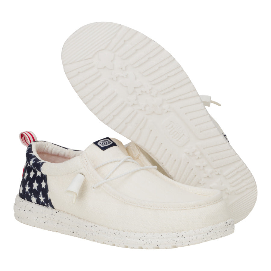 Wally Funk Americana Stars – White/Navy Blazer - Image 3