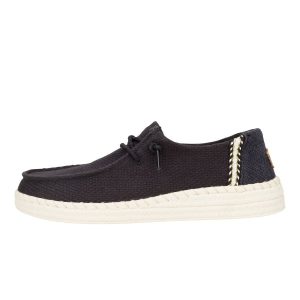 Wendy Espadrille Woven – Black