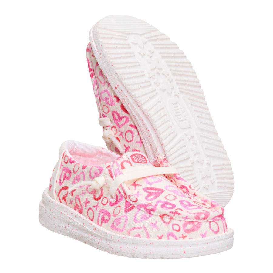 Wendy Toddler Galentines Day – Pink/White - Image 3