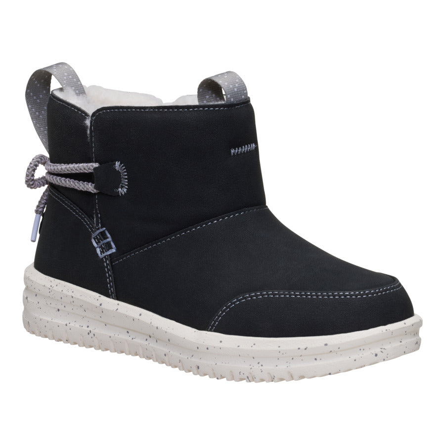 Camden Bow Boot Youth Cozy – Black - Image 7