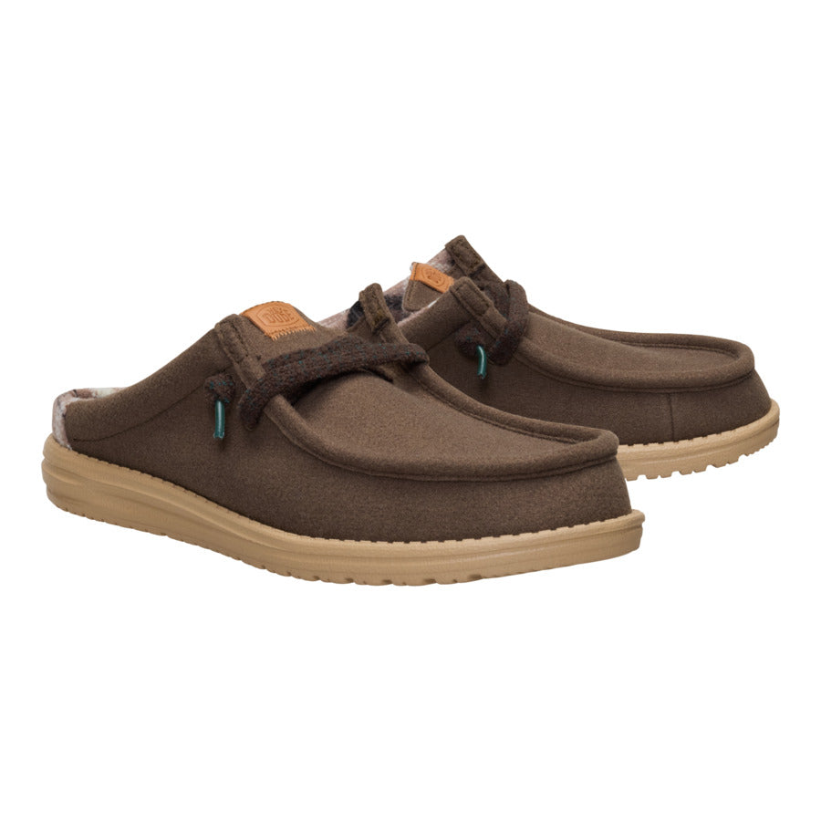 Wally Slip Cozy Plaid – Major Brown/Multi - Image 2