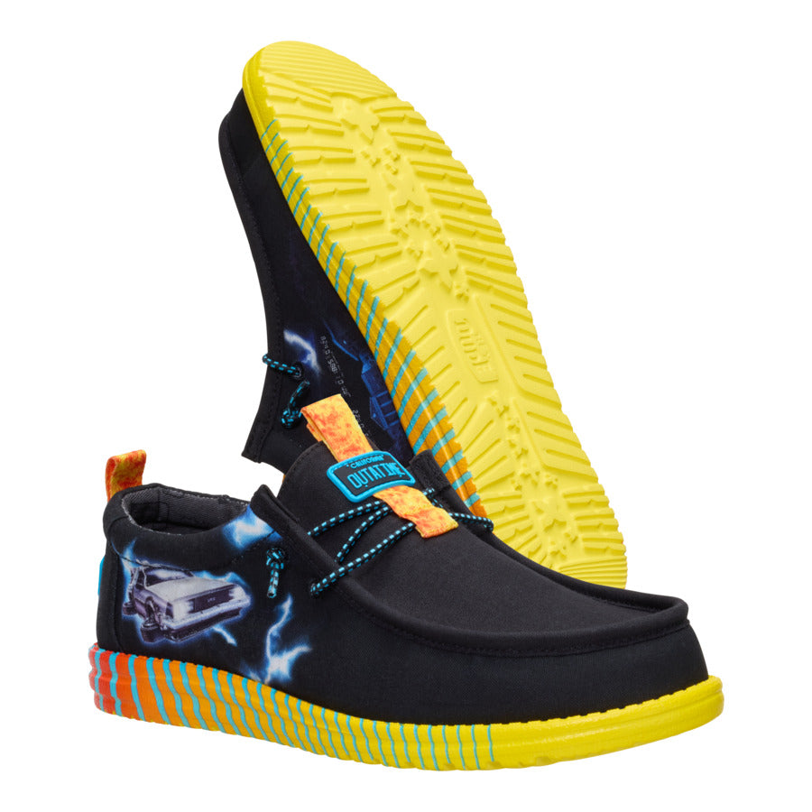 Wally Back To The Future Time Machine – Black/Multi - Image 4