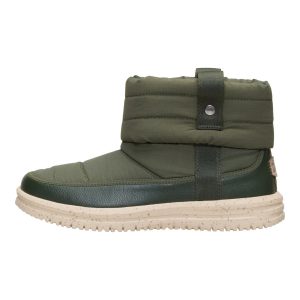 Camden Cuff Nylon Quilt – Dark Olive