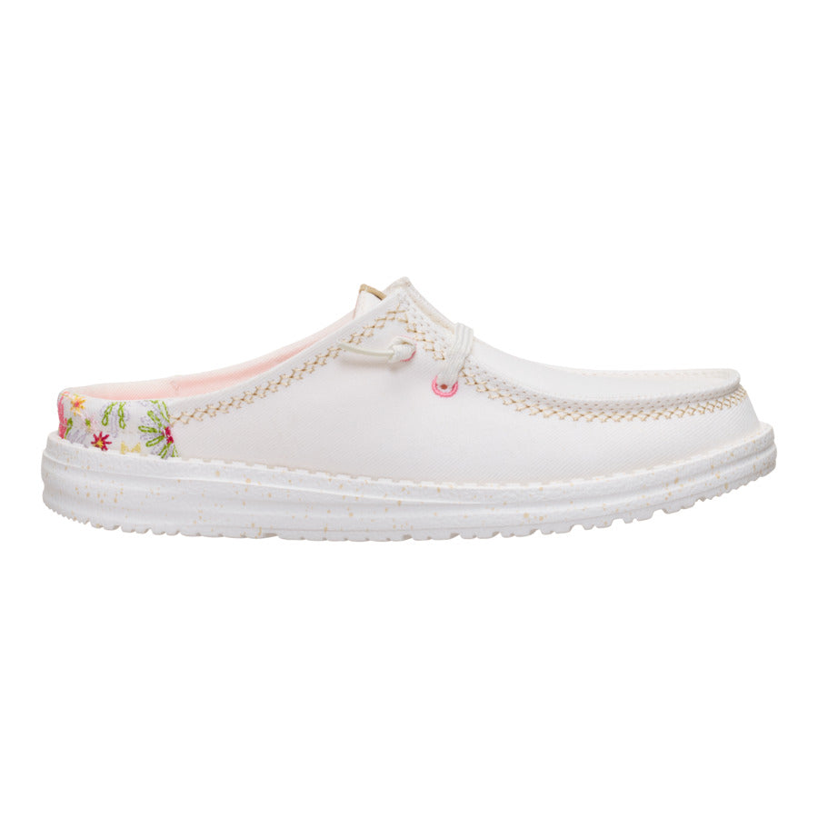 Wendy Slip Embroidered Floral – Off White - Image 8