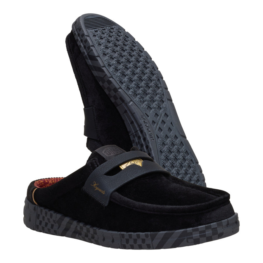 Wally Slip Hogwarts Loafer – Black/Gold - Image 3