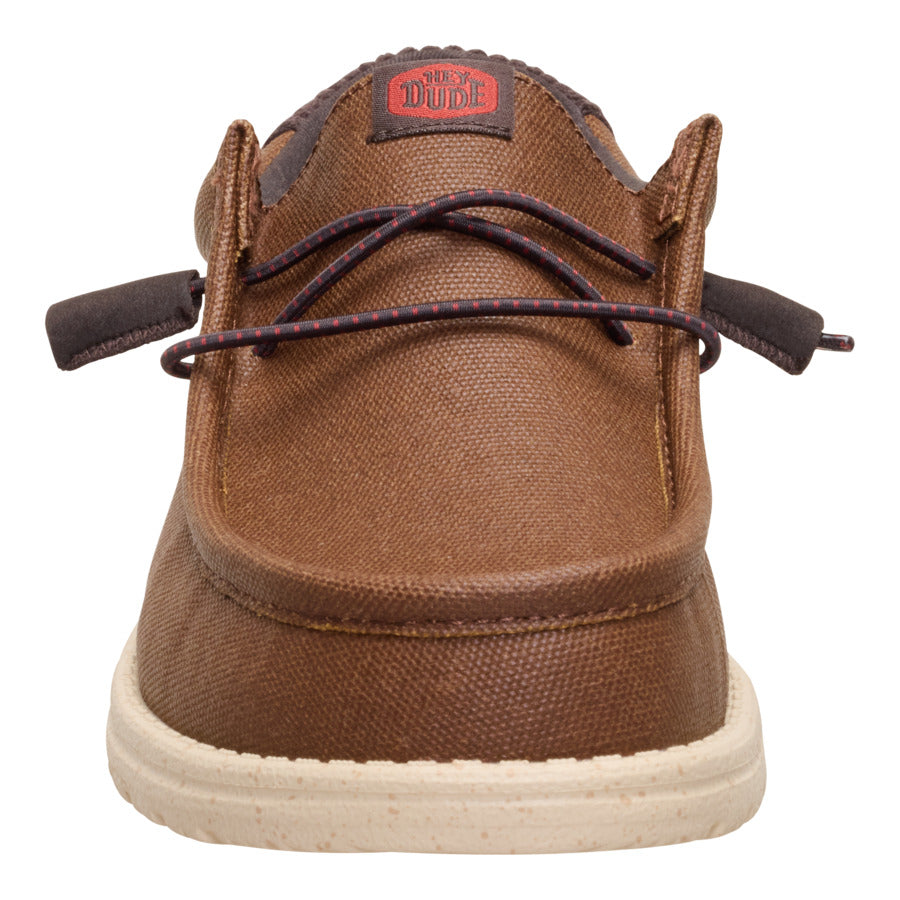 Wally Waxed Casual – Brown - Image 4