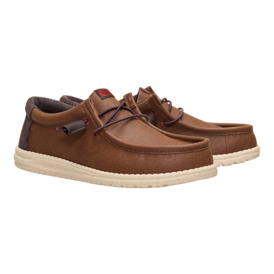 Wally Waxed Casual – Brown - Image 2