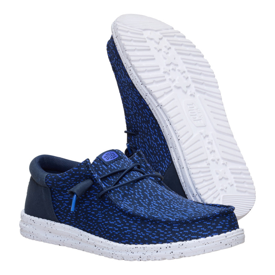 Wally Funk Stretch Speckle – Navy Blazer/Multi - Image 3