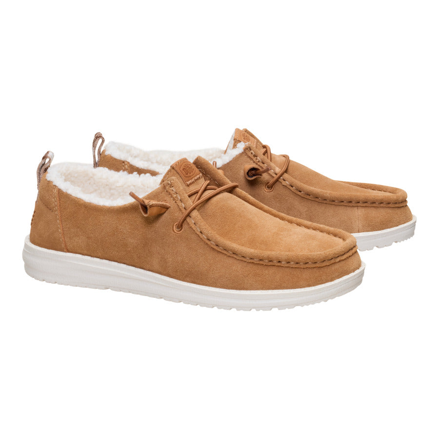 Wendy Suede Shearling – Lion Orange/Multi - Image 2