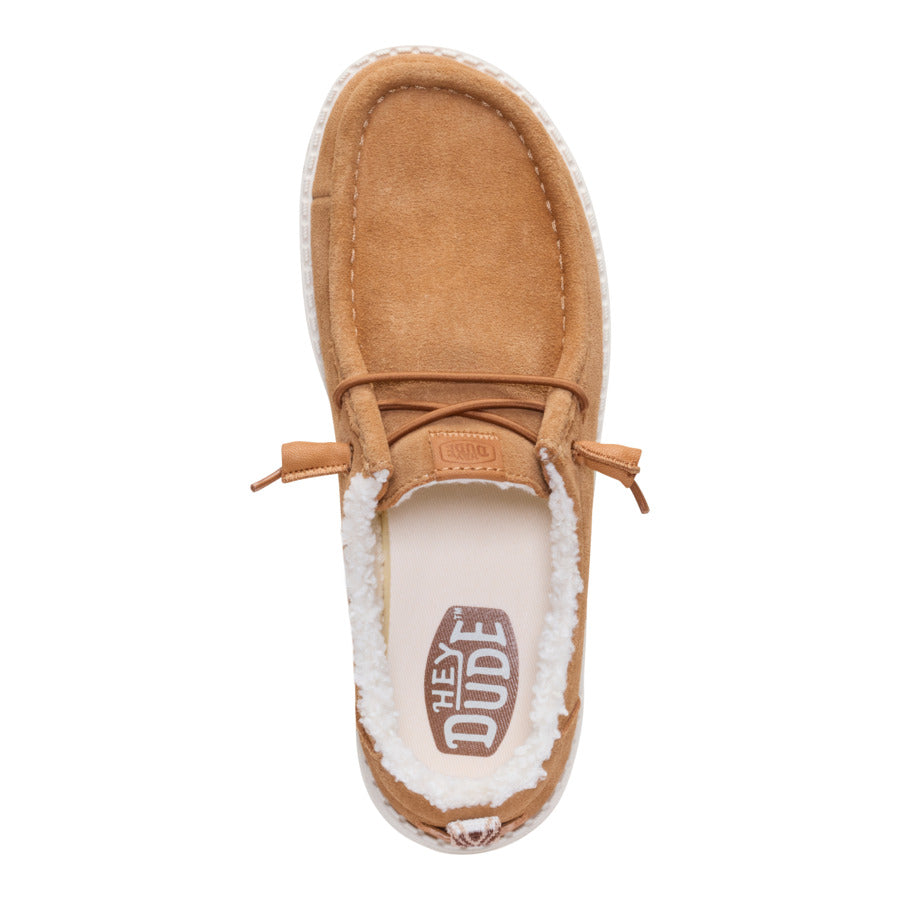 Wendy Suede Shearling – Lion Orange/Multi - Image 6