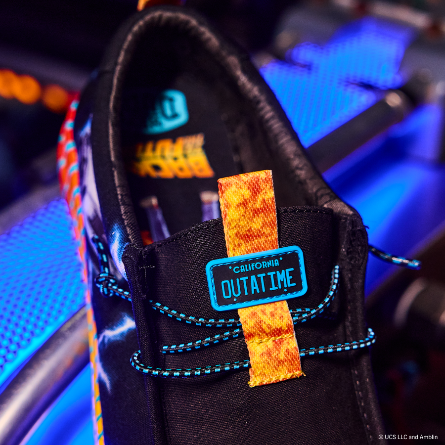 Wally Back To The Future Time Machine – Black/Multi - Image 8