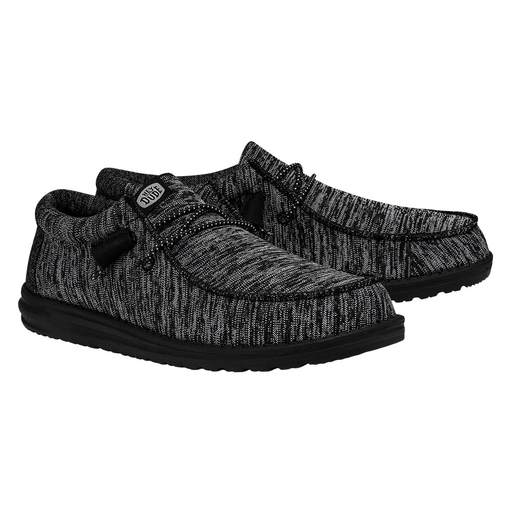 Wally Sport Knit – Black/Black - Image 2