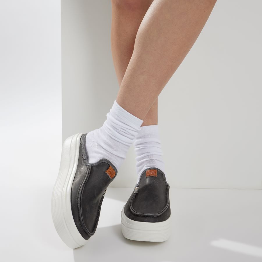 Austin Lift Leather Women – Black - Image 2